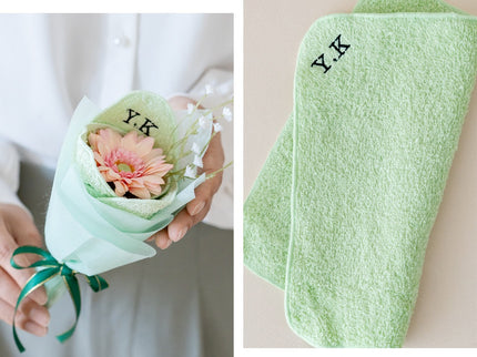 泉州タオルフラワー ミニブーケ(刺繍)