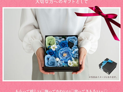 泉州タオルフラワー フラワーBOX Mサイズ